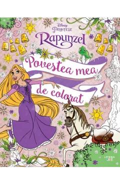 Disney Printese. Rapunzel. Prima mea carte de colorat