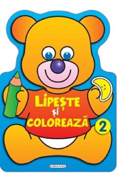 Lipeste si coloreaza 2 - GIRASOL