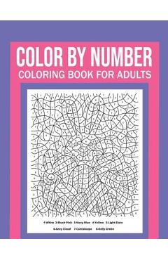 Color By Number Coloring Book For Adults: Stress Relieving And Relaxing Designs! - Dylan Meyer