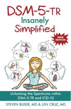 DSM-5-TR Insanely Simplified: Unlocking the Spectrums within DSM-5-TR and ICD-10 - Steven Buser, Leonard Cruz