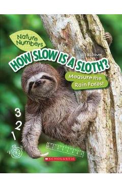 How Slow Is a Sloth? (Nature Numbers) (Library Edition): Measure the Rainforest - Jill Esbaum