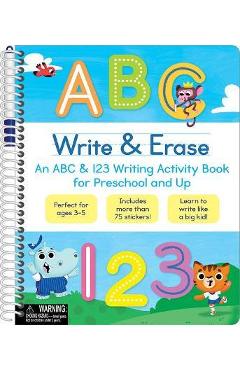 Write & Erase ABC and 123 - Rufus Downy