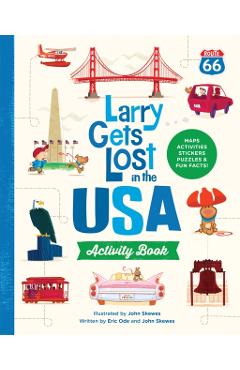 Larry Gets Lost in the USA Activity Book - John Skewes