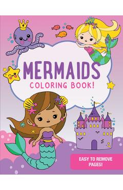 Mermaids coloring book - 