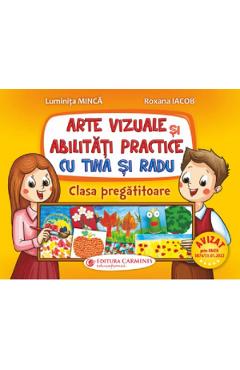 Arte vizuale si abilitati practice cu Tina si Radu - Clasa pregatitoare - Luminita Minca, Roxana Iacob