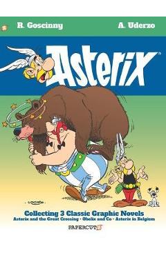 Asterix Omnibus #8: Collecting Asterix and the Great Crossing, Obelix and Co, Asterix in Belgium - Albert Uderzo