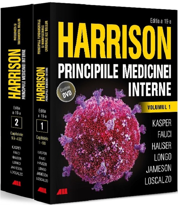 Harrison. Principiile medicinei interne Vol.1 + Vol.2 + DVD