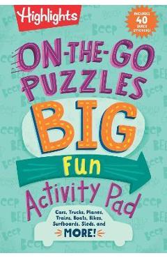 On-The-Go Puzzles Big Fun Activity Pad - Highlights