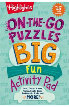 On-The-Go Puzzles Big Fun Activity Pad - Highlights