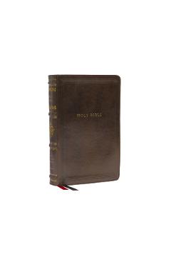 Nkjv, Personal Size Reference Bible, Sovereign Collection, Leathersoft, Brown, Red Letter, Comfort Print: Holy Bible, New King James Version - Thomas Nelson