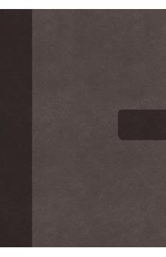 Niv, Super Giant Print Reference Bible, Leathersoft, Gray, Red Letter, Thumb Indexed, Comfort Print - Zondervan