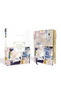 Niv, Artisan Collection Bible, Leathersoft, Multi-Color/Blue, Red Letter, Comfort Print - Zondervan