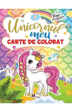 Unicornul meu. carte de colorat