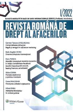 Revista romana de drept al afacerilor Nr.1/2022