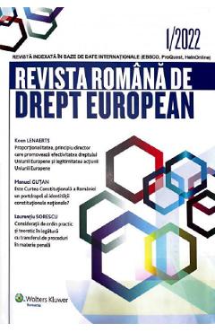 Revista romana de drept european Nr.1/2022