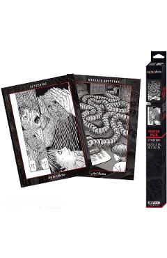 Set 2 postere: Artworks. Junji Ito