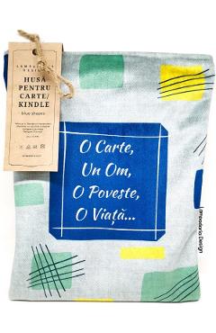 Husa pentru carte: Blue Shapes