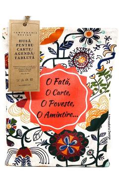 Husa pentru carte. Gardenia XL