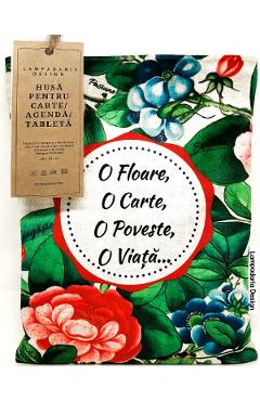 Husa pentru carte: Florala XL