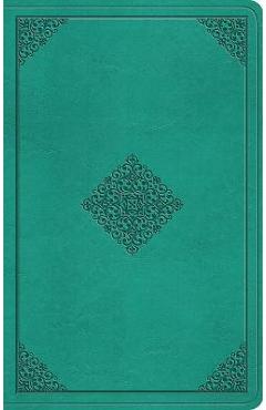 ESV Value Thinline Bible (Trutone, Teal, Ornament Design) -