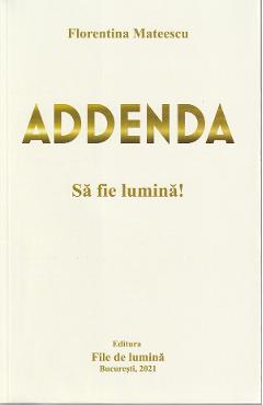 Addenda - Florentina Mateescu