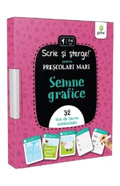 Scrie si sterge! Semne grafice - GAMA