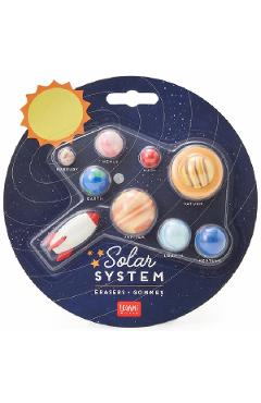 Radiere: sistemul solar
