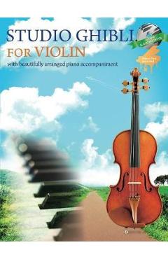 Studio Ghibli for Violin and Piano Book/CD - Makoto Goto