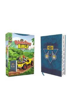 Nirv, Adventure Bible for Early Readers, Leathersoft, Blue, Full Color, Thumb Indexed Tabs - Lawrence O. Richards