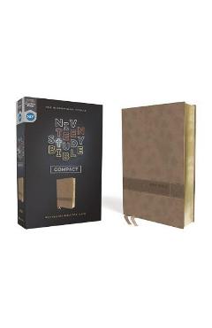 Niv, Teen Study Bible, Compact, Leathersoft, Brown, Comfort Print - Lawrence O. Richards