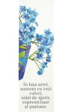 Semn de carte: Flori Nu-Ma-Uita
