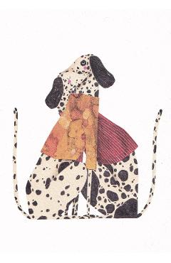 Felicitare: Dalmatieni imbratisati
