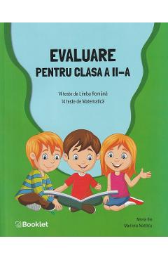 Limba romana si matematica. Evaluare pentru Clasa 2 - Mirela Ilie, Marilena Nedelcu