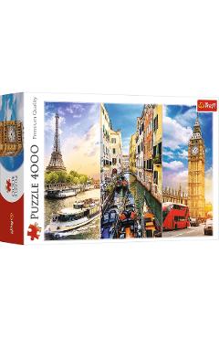 Puzzle 4000. Calatorie in Europa