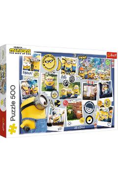 Puzzle 500. Minionii: Colectia foto