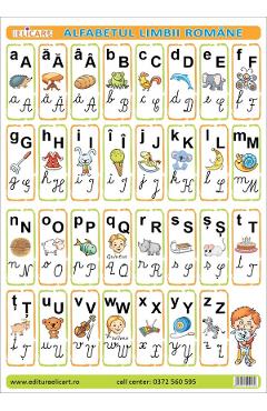 Pliant alfabetul limbii romane