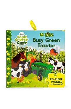John Deere Kids Busy Green Tractor - Cottage Door Press