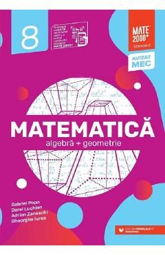 Matematica - Clasa 8 - Standard - Gabriel Popa, Dorel Luchian, Adrian Zanoschi, Gheorghe Iurea