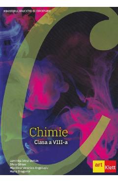 Chimie - Clasa 8 - Manual - Luminita Irinel Doicin, Silvia Girtan, Madalina Veronica Angelusiu, Maria Dragomir - GRUPUL EDITORIAL ART