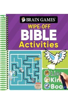 Brain Games Wipe-Off: Bible Activities - Publications International Ltd