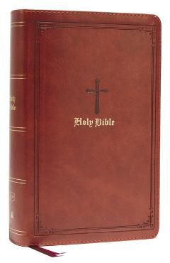 Kjv, Personal Size Large Print Single-Column Reference Bible, Leathersoft, Brown, Red Letter, Comfort Print: Holy Bible, King James Version - Thomas Nelson