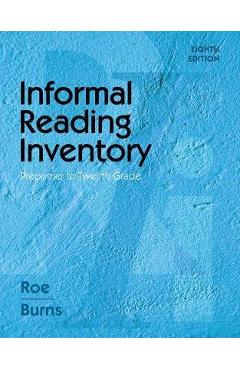 Informal Reading Inventory: Preprimer to Twelfth Grade - Betty Roe