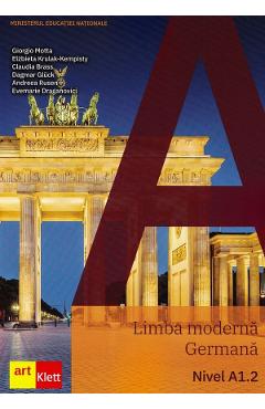 Limba moderna germana. Nivel A1.2 - Manual - Giorgio Motta, Elzbieta Krulak-Kempisty