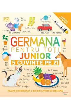 Germana pentru toti: Junior. 5 cuvinte pe zi