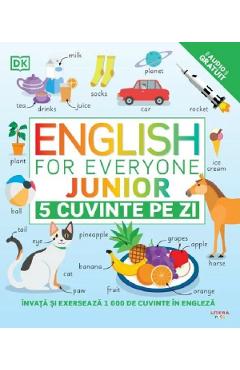 English for everyone: Junior. 5 cuvinte pe zi