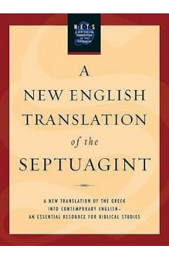New English Translation of the Septuagint-OE - Albert Pietersma