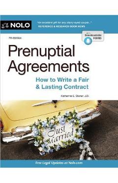 Prenuptial Agreements: How to Write a Fair & Lasting Contract - Katherine Stoner