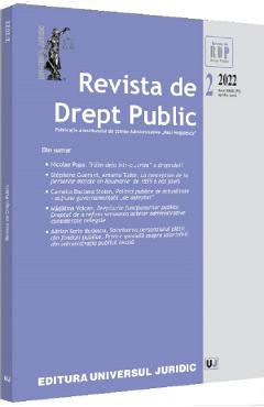 Revista de drept public Nr.2 din 2022 2022 poza bestsellers.ro