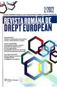 Revista romana de drept european Nr.2/2022 carte