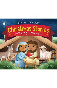 Lift-The-Flap Christmas Stories for Young Children - Naomi Joy Krueger